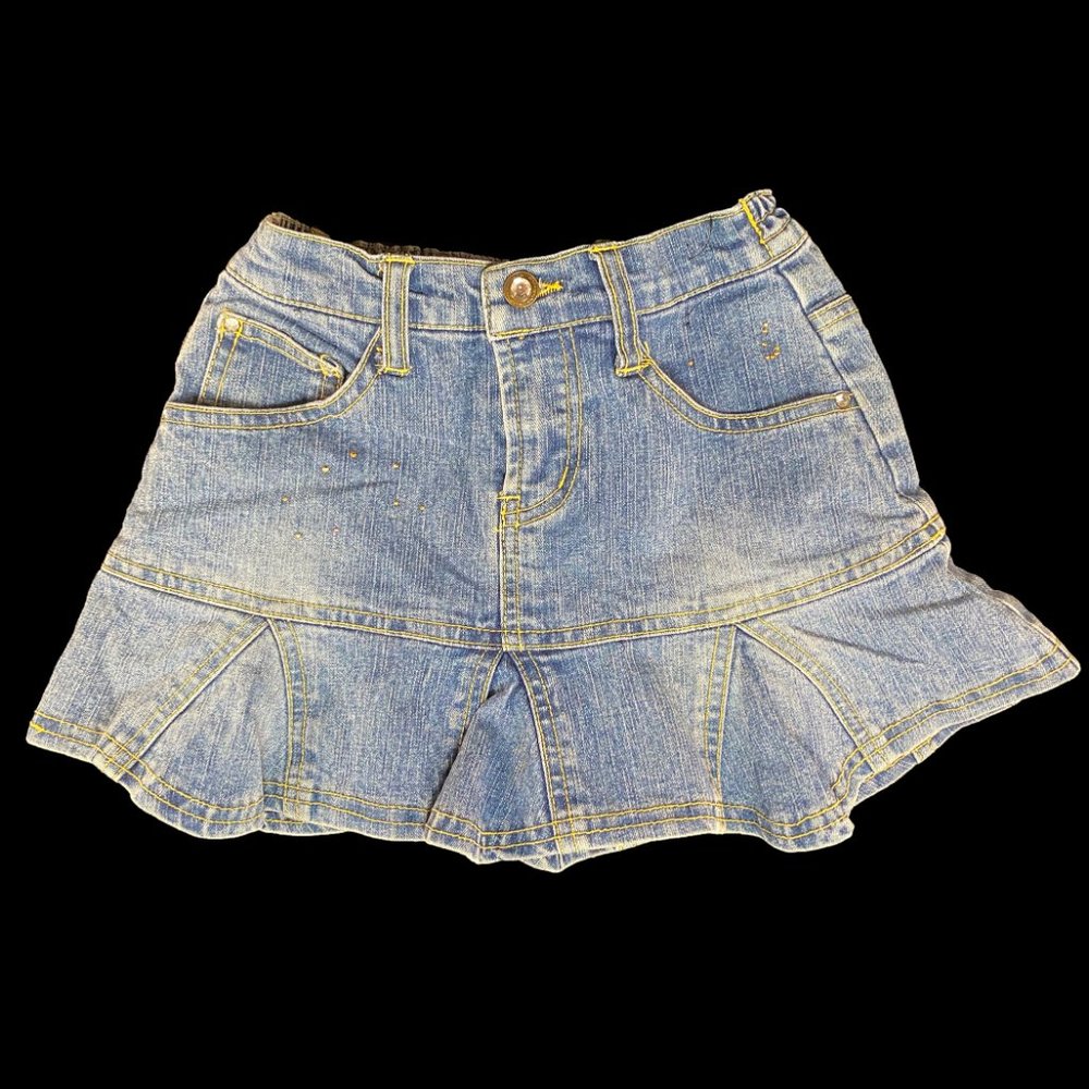 Babydoll Denim Skirt 3T